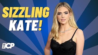 Celebrity  Kate Upton SIZZLES in sheer black dress at SI Swimsuit Issue launch [upl. by Jarrod]