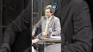 Crispin Glover LOST IT on Letterman Top10 shorts [upl. by Ellehsyt]