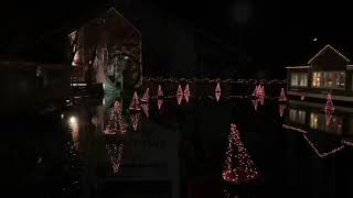 Historic Smithville Christmas Lights Display 2020 [upl. by Nonad]