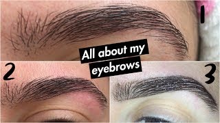 COMMENT ÉPILER ET MAQUILLER SES SOURCILS  ASTUCE pour les rendre plus fournis et épais😌 [upl. by Eilsil]