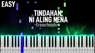 Tindahan ni Aling Nena  Eraserheads  EASY Piano Tutorial [upl. by Notlad12]