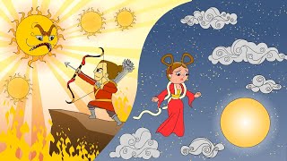 legend of Mid Autumn festival animation [upl. by Einnahpets]