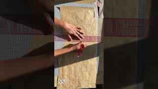 Notched collar tutorial  How to draft a notched collar collar shirtcollar shirts sewing diy [upl. by Nnahgiel722]