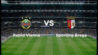 🔴Braga vs SK Rapid Ao Vivo  Liga Europa [upl. by Boatwright]