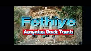 Exploring Amyntas rock tombs in Fethiye [upl. by Rybma]