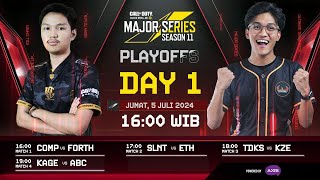 RESTREAM MAJOR SERIES SEASON 11 day26 mediashareon subathon  CODM BATTLE ROYALE [upl. by Paule398]