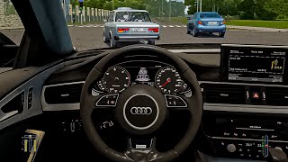 City Car Driving  Audi A6 Allroad 2016 [upl. by Esserac]