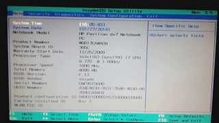 How to make a boot disk with the BIOS InsydeH20 Setup Utility Rev 35 [upl. by Honeyman]