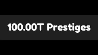 100 TRILLION PRESTIGES Weapon Masters Roblox [upl. by Elpmet485]