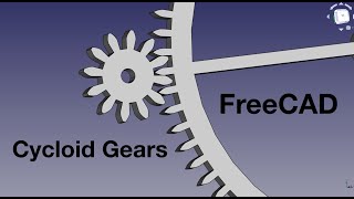 Cycloidal Gear Design with FreeCAD [upl. by Nosirrag]