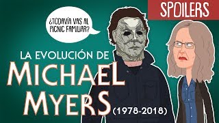 La evolución de Michael Myers Animada 19782018 [upl. by Jacquelyn]