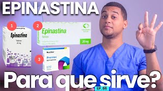 EPINASTINA PARA QUE SIRVE  3 COSAS [upl. by Aelgna]