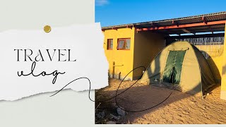 TRAVEL WITH US  EPISODE 2 CAMPING AT NAMIB DESERT LODGE [upl. by Orville258]