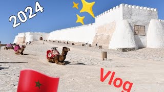 Vlog in maroc 🇲🇦🌟Agadir Oufella🌟 2024 [upl. by Reifinnej]