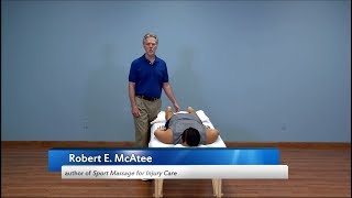 Sports massage for achilles tendinitis  deep transverse friction [upl. by Zachary847]