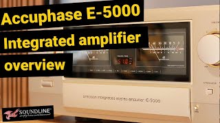 Accuphase E5000 Integrated Amplifier  So Much POWER [upl. by Jacquenette920]