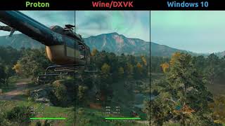 Far Cry New Dawn Benchmark  Proton vs Windows 10 [upl. by Ailyt]