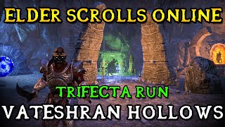 ESO  Vet Vateshran Hollows Stam DK Perfect Trifecta Run Guide [upl. by Glenda]