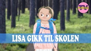 Lisa gikk til skolen  Norske barnesanger [upl. by Ailiec]