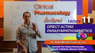 Autonomic Pharmacology Ar  Lec 11  Direct parasympathomimetics [upl. by Blunt912]