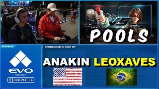 OFF LINE FSN leoxaves vs Anakin  Pools  TEKKEN 7  EVO 2023 [upl. by Daughtry]