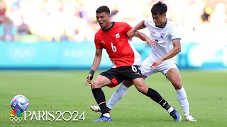 Egypt v Dominican Republic  Paris Olympics 2024 Mens Soccer Highlights  NBC Sports [upl. by Semyaj]