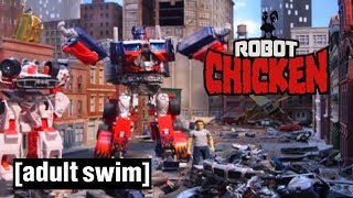 3 Transformers Moments  Robot Chicken  Adult Swim [upl. by Yengac]