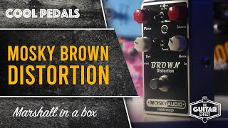 Mosky Brown Distortion High gain Marshall tones on a budget [upl. by Lati]