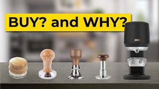 Comparison of coffee espresso tampers and features  differences and which is better [upl. by Adrianna670]