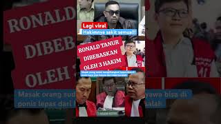 Ronald Tannur Bebas karena 3 Hakim ini  statuswhatsapp statuswa statusvideo sohrt [upl. by Thompson634]