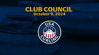 Club Council Oct 9 2024 [upl. by Anelac]