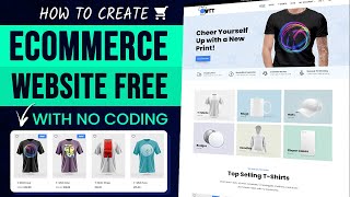 How to Create a FREE eCommerce Website with WordPress  WooCommerce ONLINE STORE Tutorial 2023 [upl. by Villada]