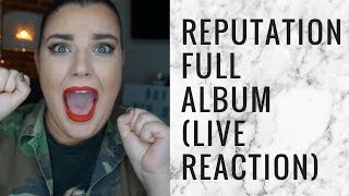 TAYLOR SWIFT REPUTATION FULL ALBUM LIVE REACTION  storiesinthedust [upl. by Pilloff]