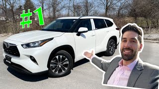 Why the 2021 Toyota Highlander XLE is my favourite model Highlander [upl. by Senskell425]