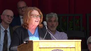 IOP Director Heidi Heitkamp addresses University of Chicago 2024 graduates during Class Day [upl. by Ebsen]