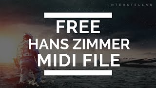 Hans Zimmer  Interstellar Piano Version MIDI FILE [upl. by Eveleen]