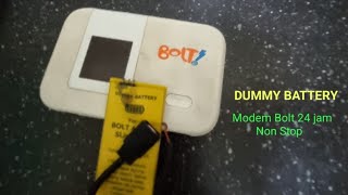 Cara Pasang Dummy Batere Pada Modem Bolt [upl. by Lezley]