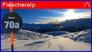 SkigebietTest Fiescheralp AletschArena 20 [upl. by Flieger]