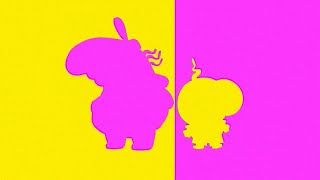 PINK and YELLOW animated music video Chucklebone [upl. by O'Donovan]