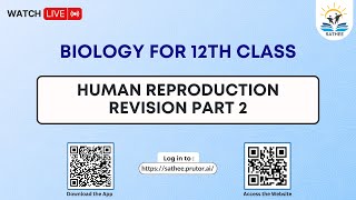 Biology Class 12th  Human Reproduction Revision Part 2 [upl. by Ayerf]