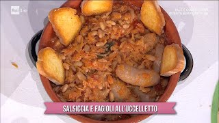 Salsiccia e fagioli alluccelletto  È sempre mezzogiorno  03112023 [upl. by Theran535]