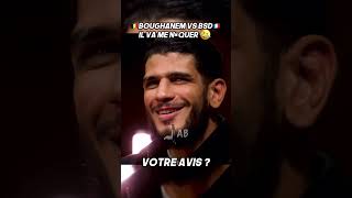 Youssef Boughanem donne son avis sur le résultat d’un affrontement contre BSD 😳 mma boxe [upl. by Oicatsana]