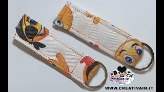 Cucito Creativo Tutorial Pochette in stoffa porta Photo Sleeve Fuse  Fai da te [upl. by Hansiain620]