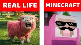 Real Life Movie VS Minecraft 😱 [upl. by Feucht]