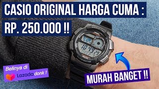 CASIO ORIGINAL CUMA Rp 250000   In Depth Review CASIO AE 1000W 1AV [upl. by Graf274]