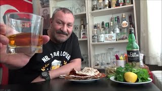 VİSKİ LAHMACUN quotLAHMACUN İLE VİSKİ UYUMU quot SİZLER İÇİN YENİDEN TEST ETTİM Stok Video [upl. by Goddord]