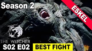 The Witcher Season 2 Episode 2 BEST FIGHT SCENE  Geralt vs ESKEL FIGHT [upl. by Hairas]