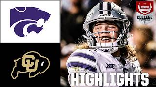 Kansas State Wildcats vs Colorado Buffaloes  Full Game Highlights  ESPN College Football [upl. by Aidas]