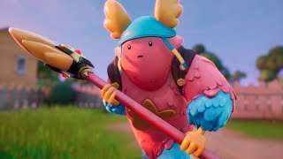 Fortnite  LEAKED GUFF SKIN GAMEPLAY Guff FULL SET Showcase [upl. by Asilem]