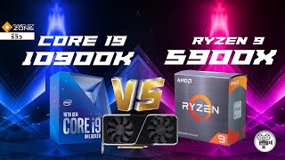 Ryzen 9 5900X vs i9 10900K คู่ RTX3070 ใครแรงกว่า [upl. by Mlehliw747]